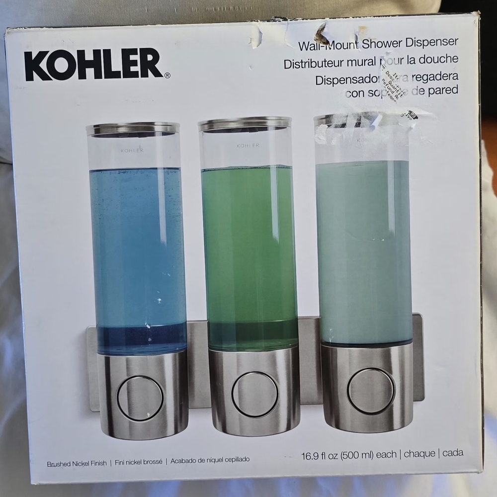 Kohler Wall-Mount Shower Dispenser